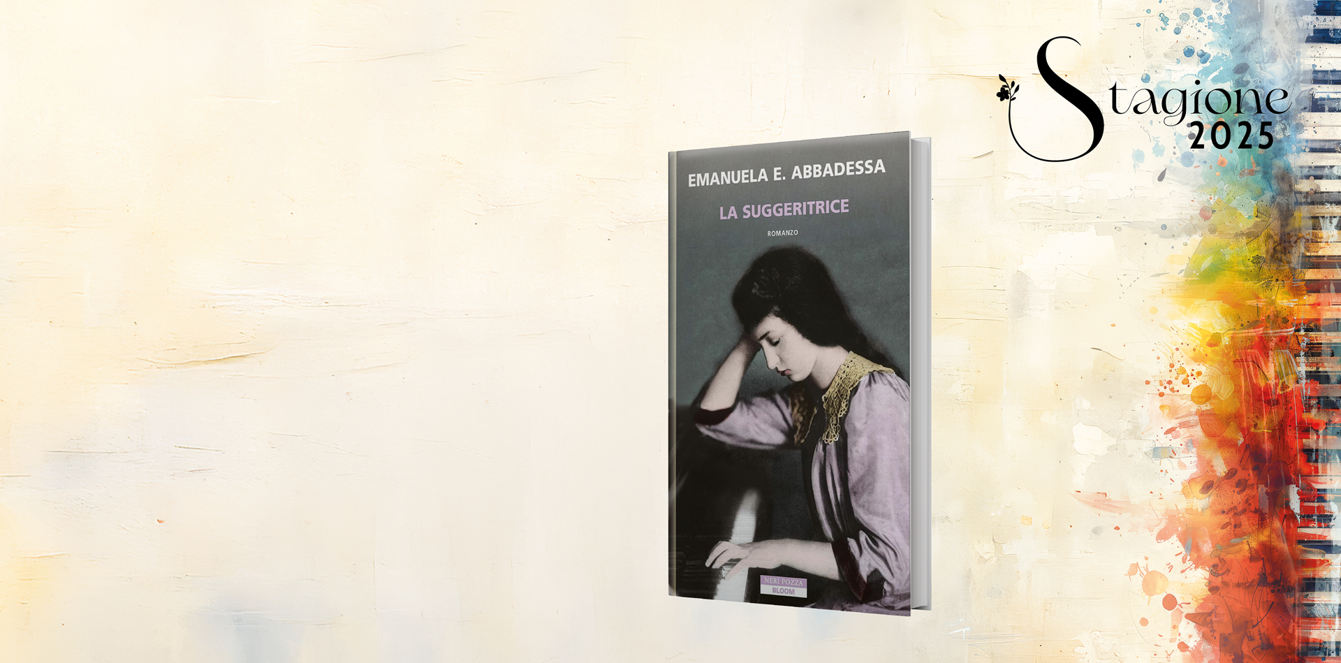 EMANUELA ERSILIA ABBADESSA PRESENTA “LA SUGGERITRICE” 